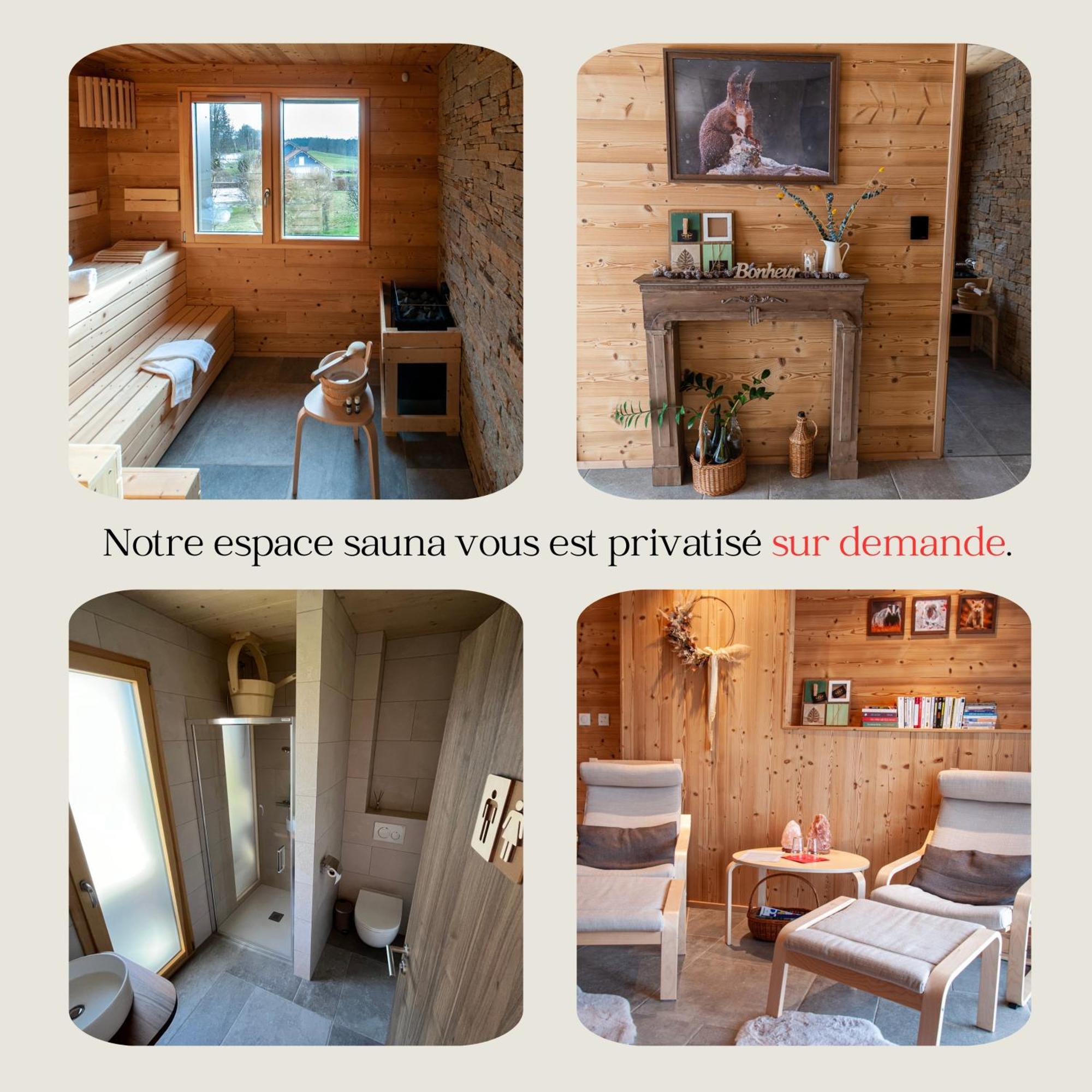 Notre Chalet - Boutique Hotel - En Couple - En Famille - En Groupe Les Fourgs Luaran gambar